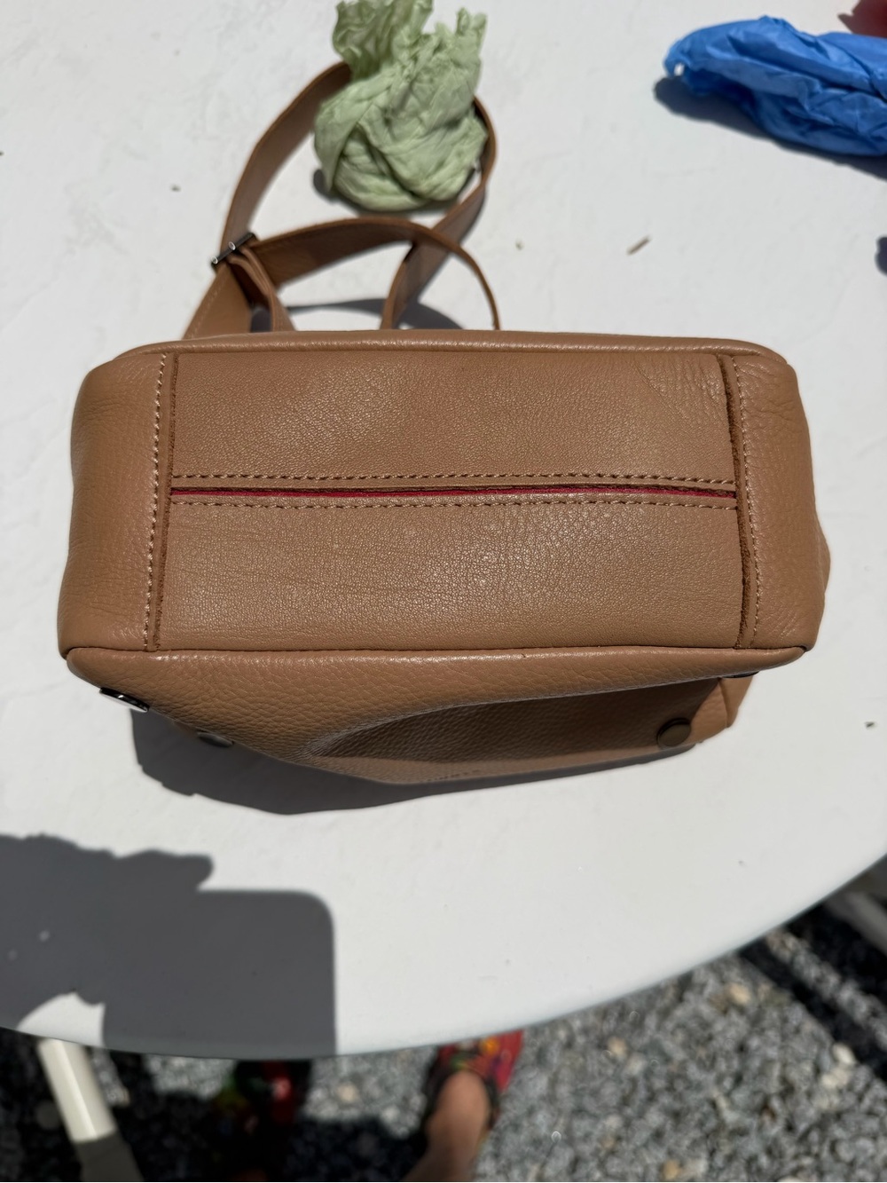 Hammitt Evan Top Handle Crossbody – Biscotti – Like New - Picture 8 of 10